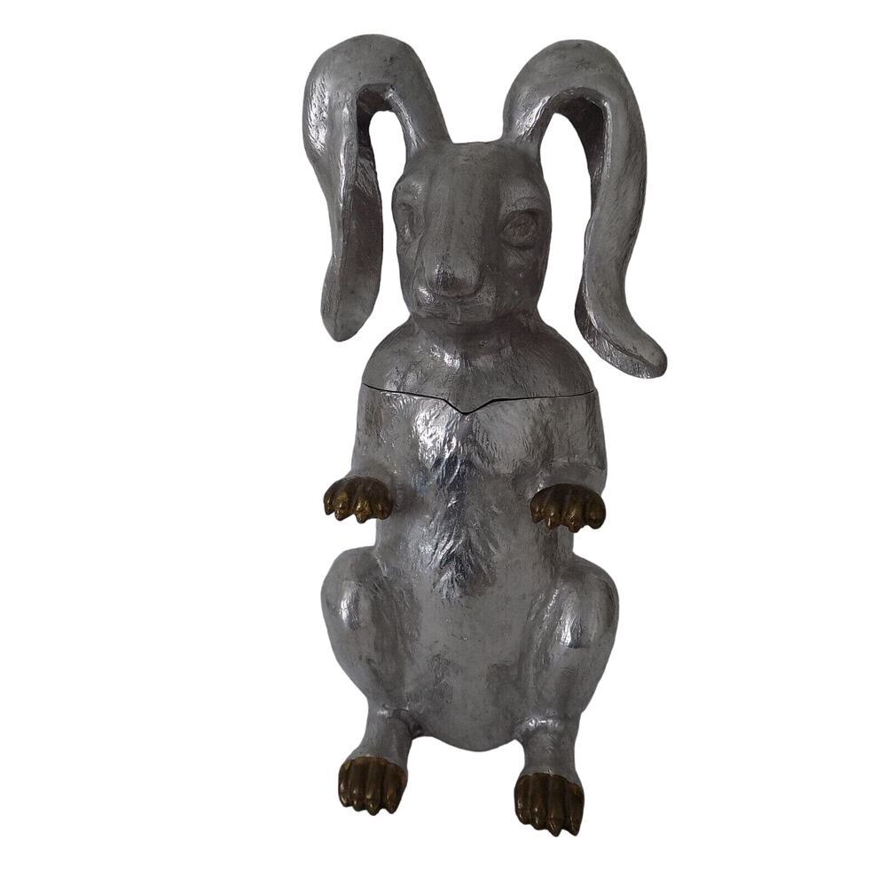 Vintage Arthur Court Rabbit wine cooler wine bucket chiller 1986